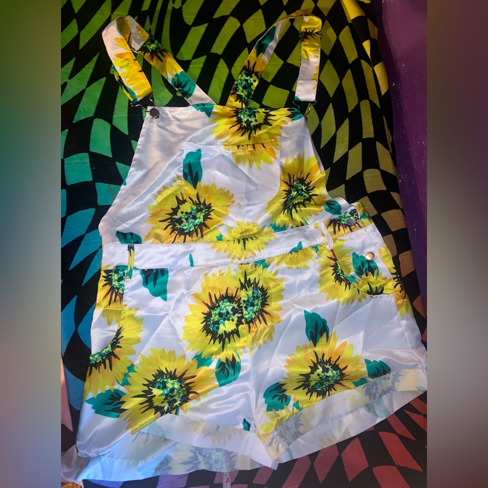 Sunflower Overall Shorts